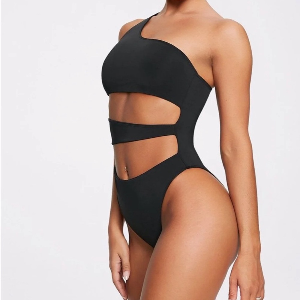 Black Meshki cutout swimsuit